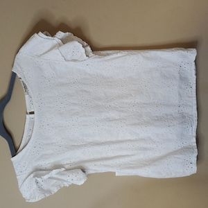 Valentina Naldi White Blouse Size S